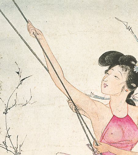 武昌-胡也佛的仕女画和最知名的金瓶梅秘戏图