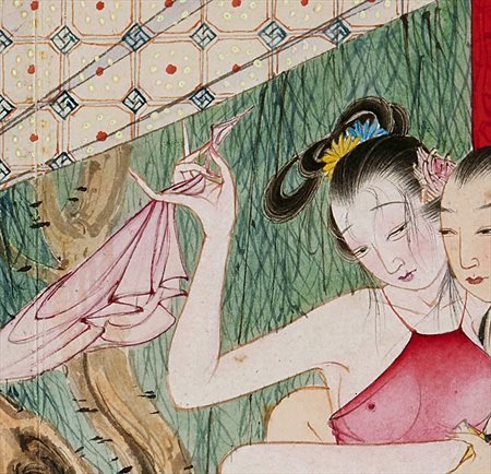 武昌-迫于无奈胡也佛画出《金瓶梅秘戏图》，却因此成名，其绘画价值不可估量